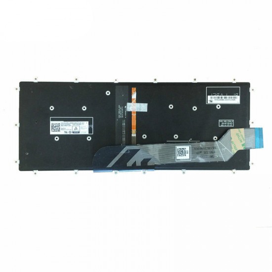 Tastatura Laptop, Dell, Inspiron 5369, 5379, 5579, 7378, 7375, 7472, P58F, P58F001, iluminata, layout US