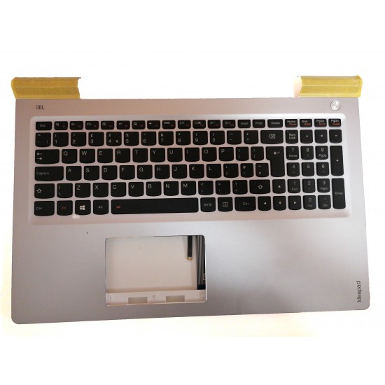 Carcasa superioara palmrest cu tastatura iluminata Laptop Lenovo IdeaPad 700-15 UK