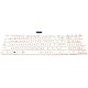 Tastatura laptop, Toshiba, Satellite S70T-A, alba