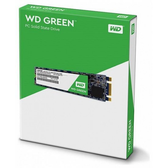 Solid-state drive (SSD) WD, 240GB, Green, SATA3, M.2 2280 Hard disk-uri noi