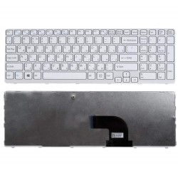 Tastatura Laptop, Sony, Vaio SVE15, SVE151, SVE152, SVE153, alba, layout US