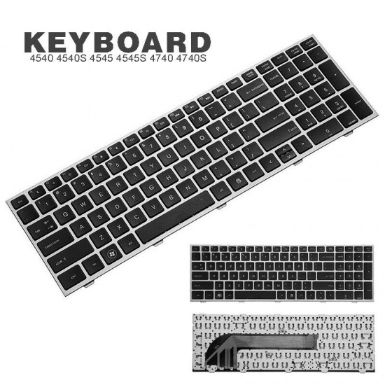Tastatura Laptop, HP, 4540s, cu rama Tastaturi noi