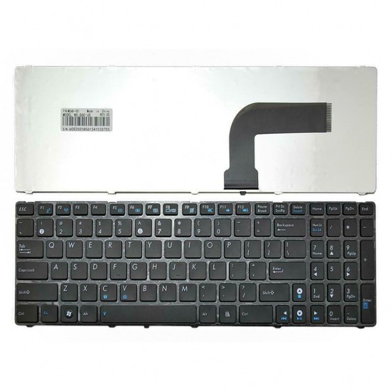 Tastatura laptop, Asus, P52, P52J, P52JC, P52F, cu rama, layout US Tastaturi noi