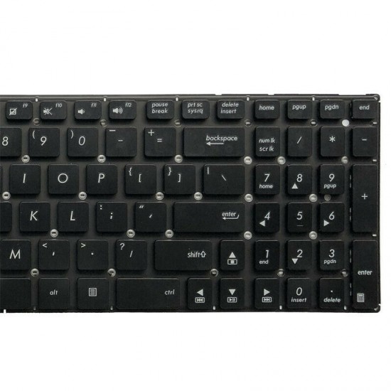 Tastatura Laptop, Asus, 13NB00T1AP1202, 90NB00T1-R31UK0, 90NB00T8-R31US0, fara rama, US, neagra Tastaturi noi