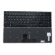 Tastatura Laptop, Toshiba, Satellite P50-C-18D, iluminata, fara rama, neagra, us Tastaturi noi