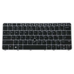 Tastatura Laptop HP EliteBook 820 G3 iluminata cu mouse pointer