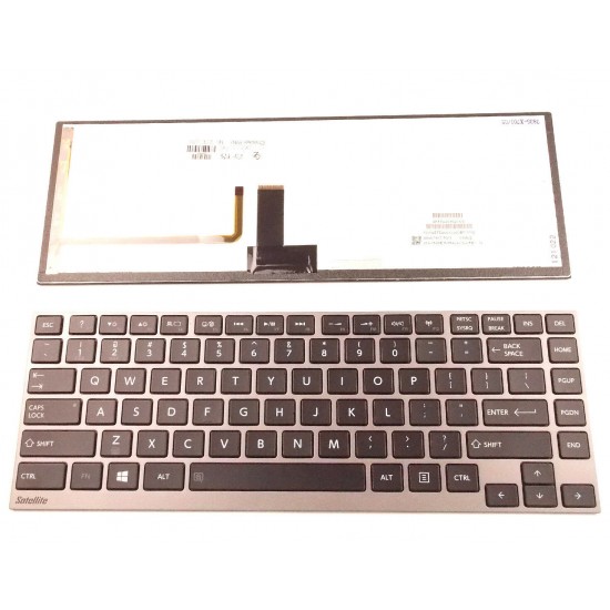 Tastatura Laptop, Toshiba, Portege Z830, Z835, 040321, N860-7837-T401, PK130T71B00, layout US Tastaturi noi