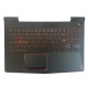 Carcasa superioara cu tastatura iluminata palmrest Laptop, Lenovo, Legion Y520-15, Y520-15IKBN, Y520-15IKBM, Y520-15IKBA, 5CB0Q67227, pentru GTX 1050, refurbished Carcasa Laptop