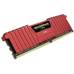 Memorie Corsair Vengeance LPX Red, 8GB, DDR4, 2400MHz, CL16, 1.2V (CMK8GX4M1A2400C16R)