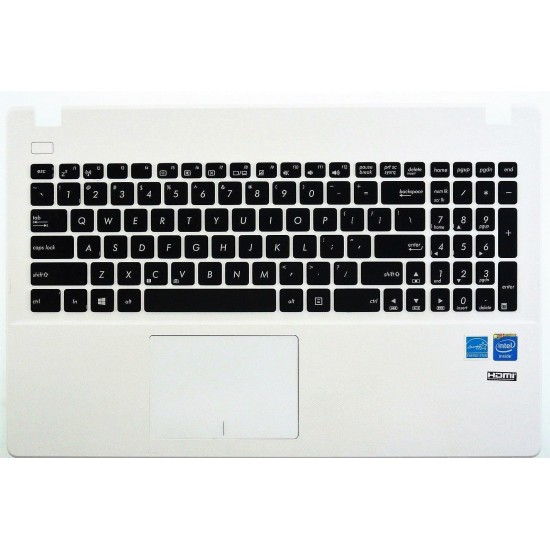 Palmrest carcasa superioara cu tastatura Asus F551MA US alb Carcasa Laptop
