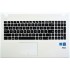 Palmrest carcasa superioara cu tastatura Asus 90NB0482-R30270 US alb