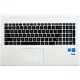 Palmrest carcasa superioara cu tastatura Asus X551MA US alb Carcasa Laptop