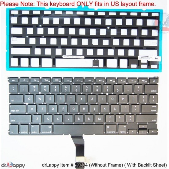 Tastatura Laptop Apple MacBook Air MC965 iluminata us Tastaturi noi
