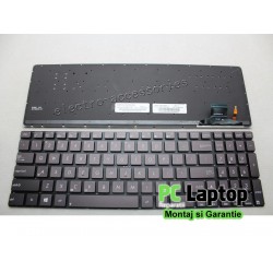 Tastatura Laptop Asus Zenbook UX51VZ-DB115H fara rama us iluminata