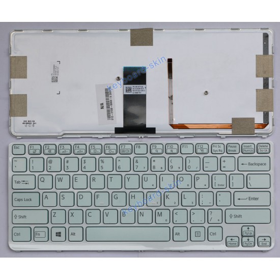 Tastatura Laptop Sony Vaio SVE-14 cu rama, us sh Tastaturi sh