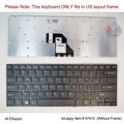 Tastatura Laptop Sony Vaio SVF14A us