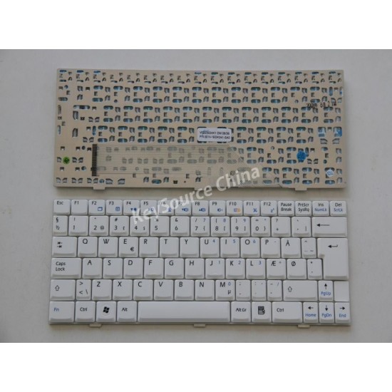 Tastatura laptop MSI U90 UK alba sh Tastaturi sh