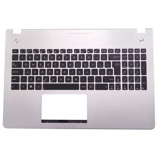 Carcasa inferioara Palmrest cu tastatura Asus N56DY layout UK Carcasa Laptop