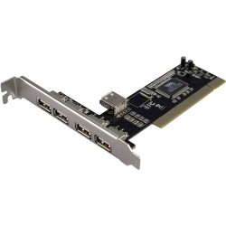 HUB Logilink USB 2.0 4 + 1 Port PCI Card