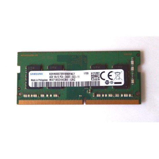 Memorie Samsung, SO-DIMM, DDR4, 2400 MHz, 4GB, C17, 1.2V, M471A5244CB0-CRC Memorie RAM Noua