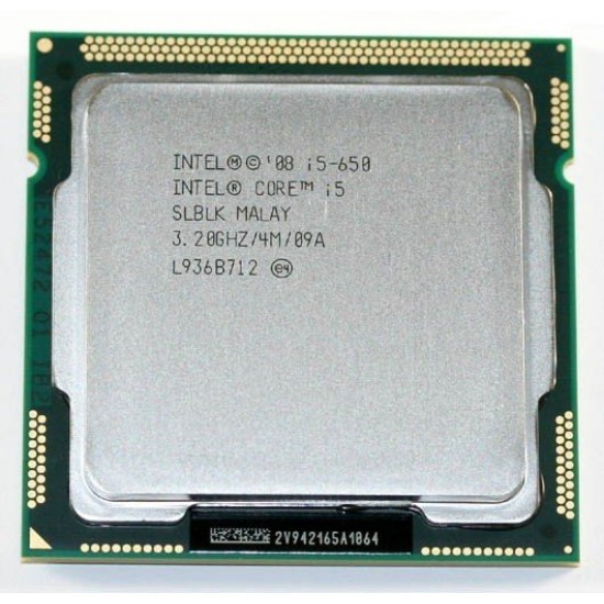 Procesor Intel Core I5-650,3,20ghz Turbo 3,46ghz,4mb,socket 1156 Procesoare