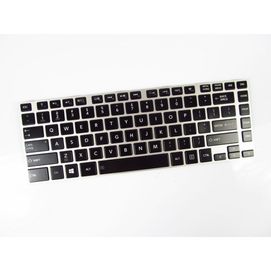 Tastatura Laptop Toshiba Tecra A40-D iluminata us cu point sticker Tastaturi noi