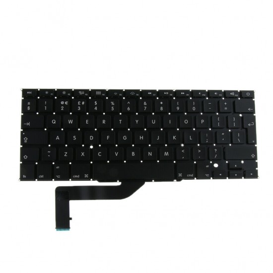 Tastatura iluminata Laptop Apple Macbook Pro A1398 Retina 15 UK Tastaturi noi