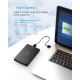 Rack Orico 2189U3, compatibil HDD/SSD 2.5 SATA, USB 3.0, Negru Accesorii Laptop