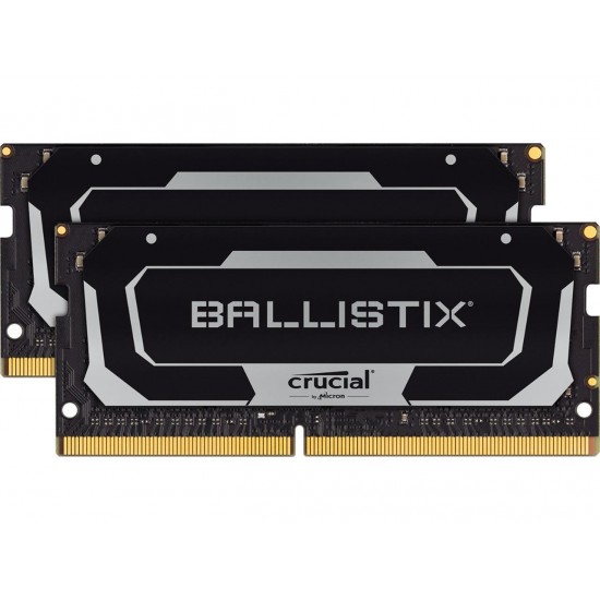 Memorie laptop Crucial Ballistix 16GB (2x8GB) DDR4 3200MHz CL16 Black Dual Channel Kit Memorie RAM Noua