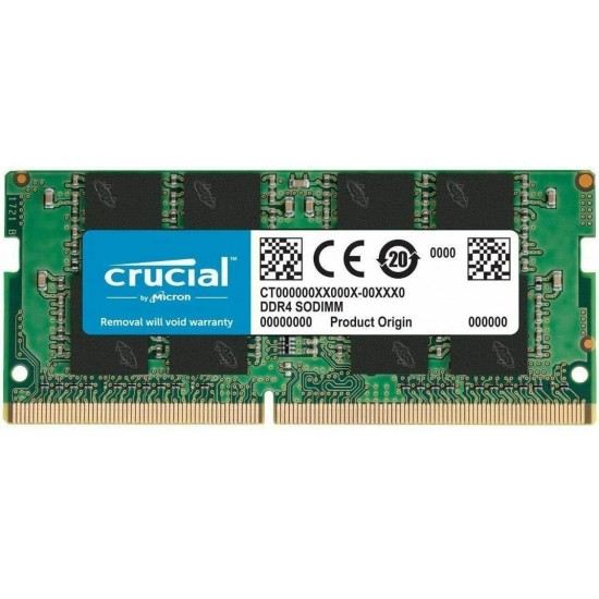Memorie notebook Crucial 8GB, DDR4, 2666MHz, CL19, 1.2v Memorie RAM Noua