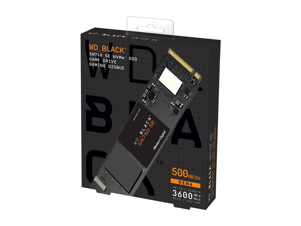 Solid State Drive (SSD) Western Digital WD Black SN750 SE Solid State Drive (SSD) Western Digital WD Black SN750 SE