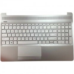Carcasa superioara cu tastatura palmrest Laptop, HP, 250 G8, 255 G8, argintie