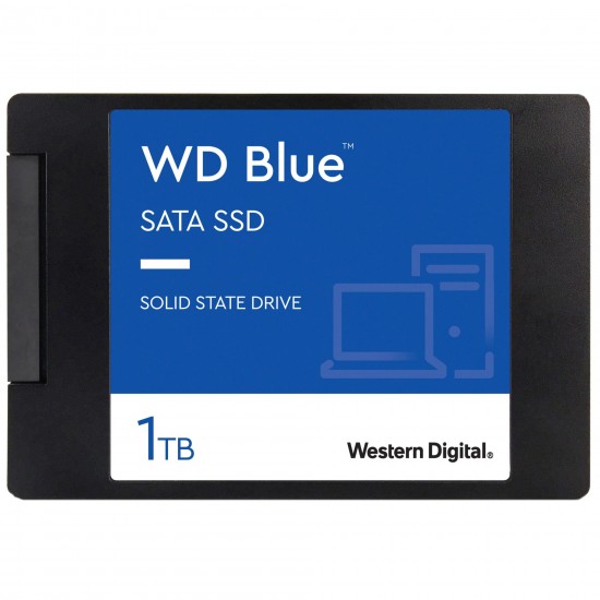 Solid State Drive (SSD) Western Digital Blue 3D, 1TB, 2.5inch, SATA III SSD