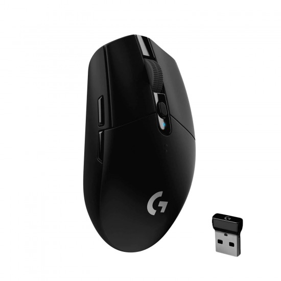 Mouse gaming wireless Logitech G305 LightSpeed Hero 12K DPI, Negru Accesorii Laptop