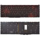 Tastatura Laptop, Acer, Nitro 5 AN515-44, AN517-55, AN517-52, NC20C1, iluminare rosie, layout US Tastaturi noi