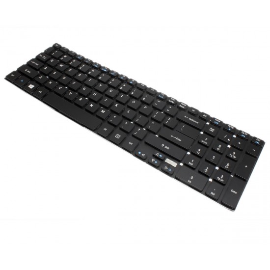 Tastatura Laptop, Acer, Extensa 2510, Travalmate P255, P256, P273, P276, iluminata, US Tastaturi noi