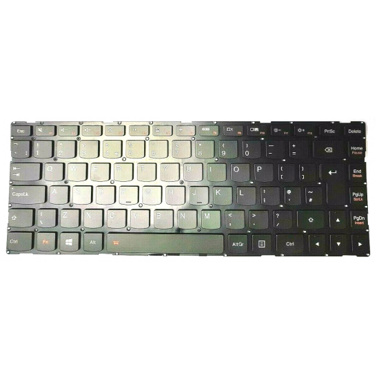 Tastatura Laptop, Lenovo, IdeaPad 100S-14, 100S-14IBR, Type 80R9, iluminata, layout UK