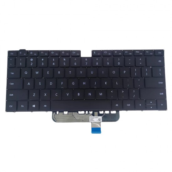 Tastatura Laptop, Huawei, MateBook D15 BoD-WDH9, iluminata, layout US Tastaturi noi