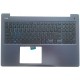 Carcasa superioara cu tastatura iluminata palmrest Laptop, Dell, G3 15 3579, 0N4HJ4, N4HJ4, taste albastre Carcasa Laptop