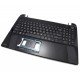 Carcasa superioara cu tastatura palmrest Laptop, Toshiba, Satellite L50-B, negru, layout us Carcasa Laptop