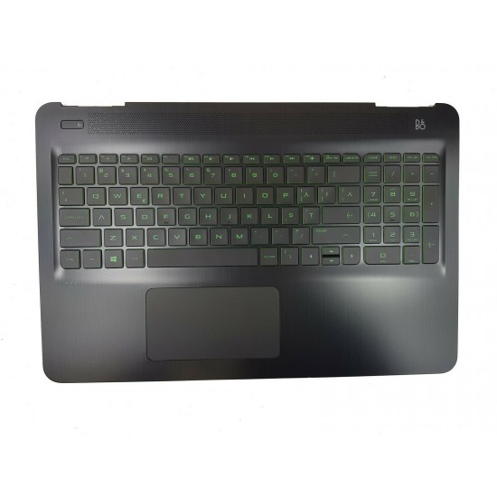 Carcasa superioara cu tastatura palmrest Laptop, HP, Pavilion 15-BC, 15T-BC, 15-AX, 15-DP, TPN-Q173, TPN-Q175, 858971-001, iluminata, layout US