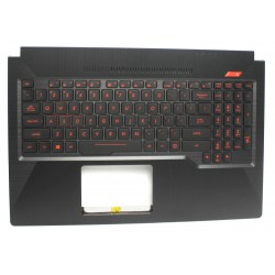 Carcasa superioara cu tastatura palmrest Laptop, Asus, Gaming FX503, FX503V, FX503VM, FX503VD, iluminata, layout US