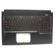 Carcasa superioara cu tastatura palmrest Laptop, Asus, Gaming FX503, FX503V, FX503VM, FX503VD, iluminata, layout US Carcasa Laptop