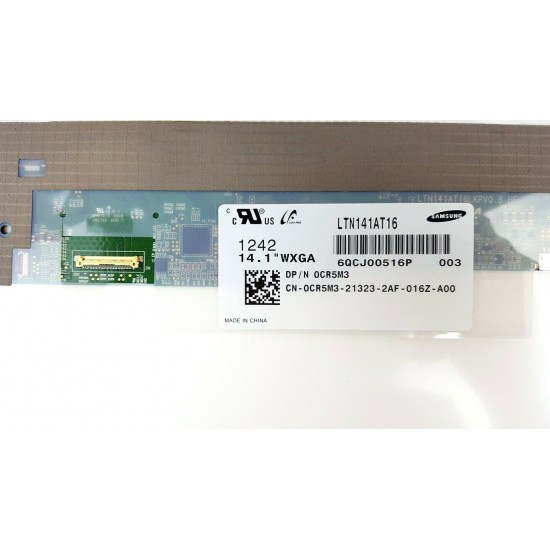 Display Laptop, Dell, Latitude E5410, LTN141AT16, CR5M3, 0CR5M3, 14.1 inch, WXGA 1280 x 800, 30 pini