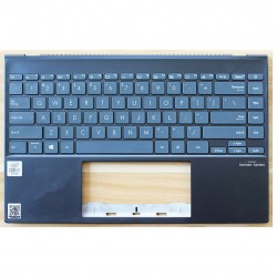 Carcasa superioara cu tastatura palmrest Laptop, Asus, ZenBook 14 UX425, UX425A, UX425J, UX425JA, UX425EA, U4700, U4700J, 90NB0SM1-R30UI0, cu iluminare, layout US