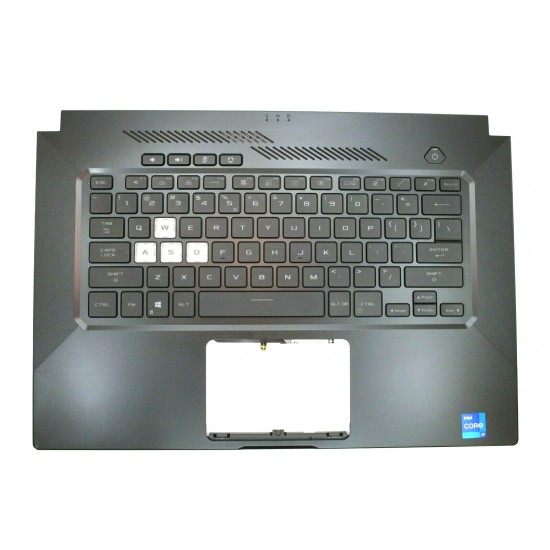 Carcasa superioara cu tastatura palmrest Laptop, Asus, TUF FX516, FX516PR, FX516PC, FX516PM, FX516PE, FX516PCZ, 90NR0651-R31UI0, cu iluminare, layout US Carcasa Laptop