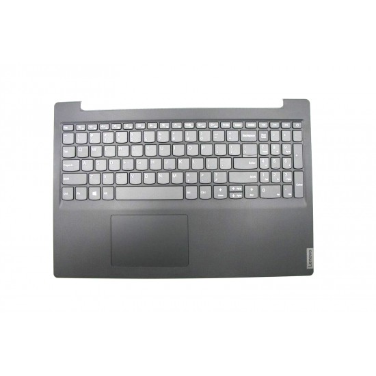 Carcasa superioara cu tastatura palmrest Laptop, Lenovo, IdeaPad S145-15AST Type 81N3, ES540, EC1A4000200, 5CB0S16759, AM1A4000, AP1A4000600, neagra, layout US Carcasa Laptop
