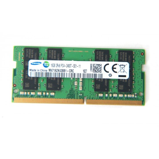 Memorie Laptop Sodimm, Samsung, 16GB, DDR4, 2Rx8, PC4-2400T, M471A2K43BB1-CRC, M471A2K43CB1-CRC Memorie RAM Noua