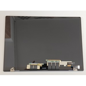 Ansamblu display complet cu capac display, balamale si cablu video Laptop, Huawei, Matebook X Pro MACHC-WAH9LP, MACHC-WAE9LP, 13.9 inch, rezolutie 3K, 3000x2000, Space Grey, touchscreen