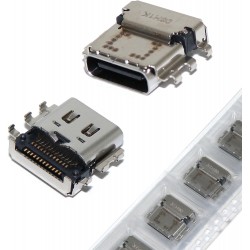 Mufa alimentare USB-C Laptop, Dell, Latitude LS-K372P, LS-K371P, LS-K373P, 0VY00G, F89P8, port stanga, Type-C